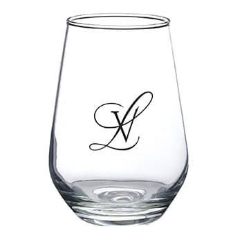 16 oz. Vaso Silicia Stemless Wine Glasses