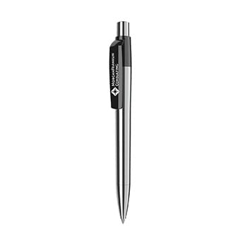 Maxema Mood Metal Chrome Pen Black Ink