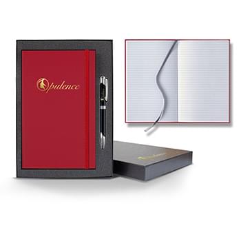 Matra Banded Medium Journal w/Pen and Gift Box